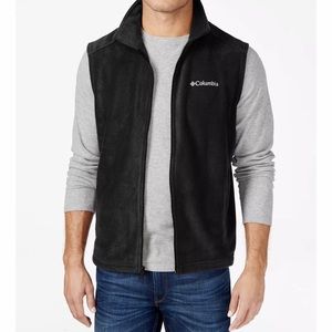 COLUMBIA
Men's Steens Mountain Fleece Vest,  Black, Size L